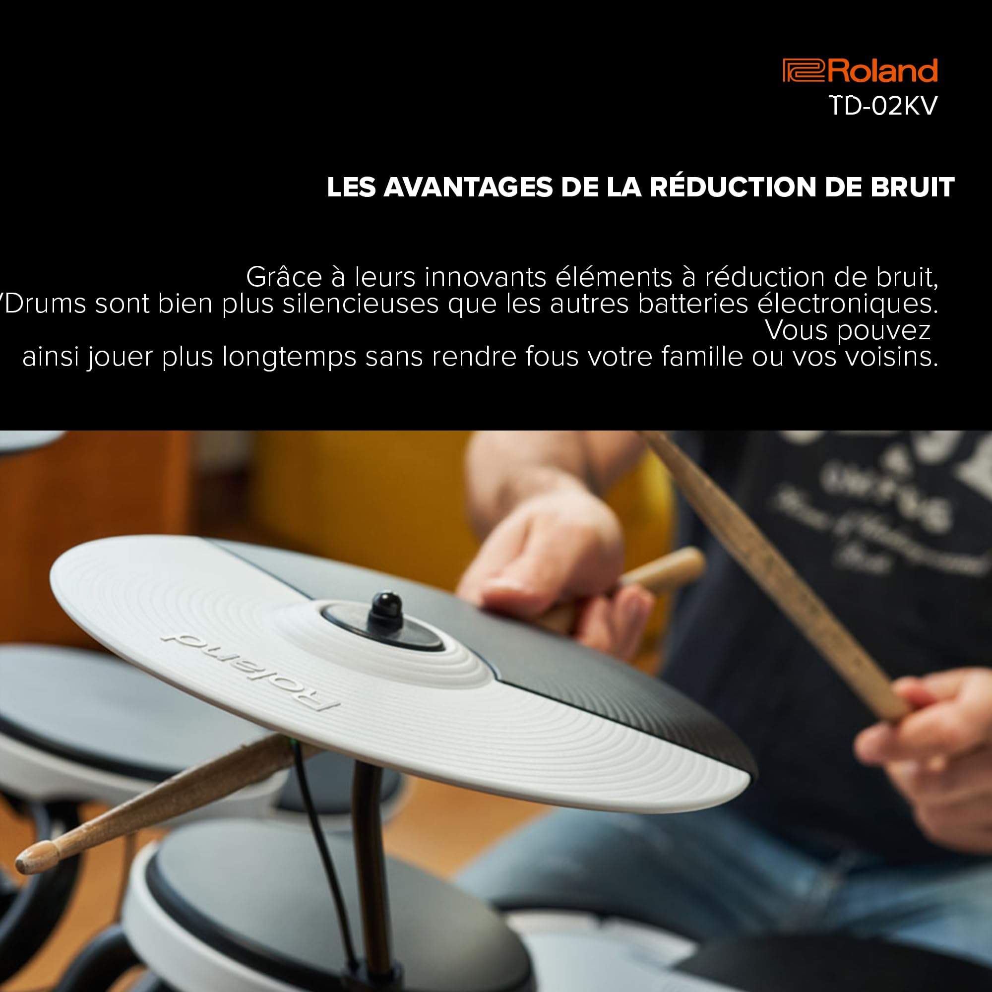 Amazon.co.jp: ローランド V-Drums TD-02KV : 楽器・音響機器